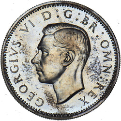 1950 Proof Scottish Shilling - George VI British  Coin - Very Nice