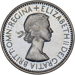 1953 Proof Scottish Shilling - Elizabeth II British  Coin - Superb