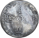 1697 Sixpence - William III British Silver Coin