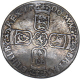 1700 Sixpence (Buckled) - William III British Silver Coin