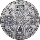 1787 Sixpence - George III British Silver Coin