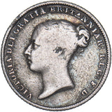 1843 Sixpence - Victoria British Silver Coin