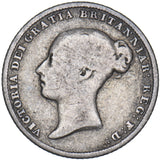 1851 Sixpence - Victoria British Silver Coin