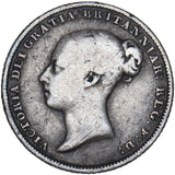 1855 Sixpence - Victoria British Silver Coin
