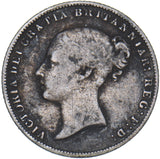 1863 Sixpence - Victoria British Silver Coin