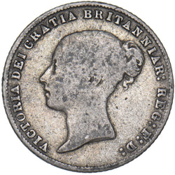 1866 Sixpence - Victoria British Silver Coin
