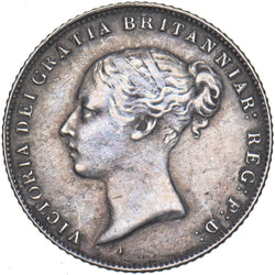 1867 Sixpence (Die no. 14) - Victoria British Silver Coin