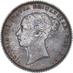 1871 Sixpence (Die no. 38) - Victoria British Silver Coin