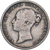 1874 Sixpence (Die no. 25) - Victoria British Silver Coin