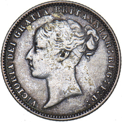 1875 Sixpence (Die no. 69) - Victoria British Silver Coin