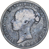 1877 Sixpence (Die no. 20) - Victoria British Silver Coin