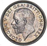 1927 Sixpence - George V British Silver Coin - Superb