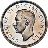 1937 Proof Sixpence - George VI British Silver Coin - Superb