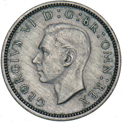 1952 Sixpence - George VI British  Coin - Nice