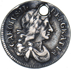 1679 Maundy Fourpence - Charles II British Silver Coin