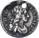 1679 Maundy Fourpence - Charles II British Silver Coin