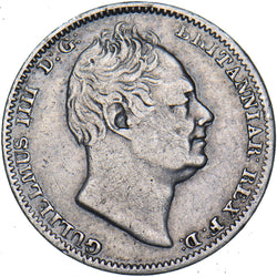 1831 Maundy Fourpence - William IV British Silver Coin - Nice