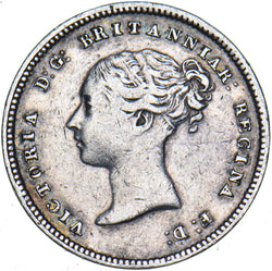 1846 Maundy Fourpence - Victoria British Silver Coin - Nice