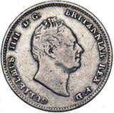 1836 Groat (Fourpence) - William IV British Silver Coin - Nice