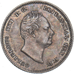1836 Groat (Fourpence) - William IV British Silver Coin - Very Nice