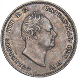 1836 Groat (Fourpence) - William IV British Silver Coin - Very Nice
