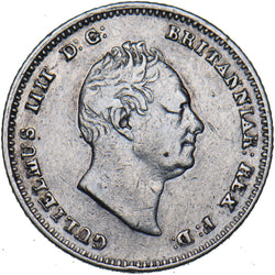 1836 Groat (Fourpence) - William IV British Silver Coin - Nice