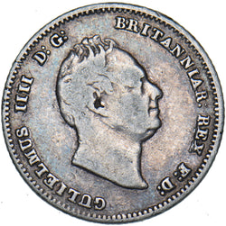 1837 Groat (Fourpence) - William IV British Silver Coin