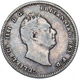 1837 Groat (Fourpence) - William IV British Silver Coin