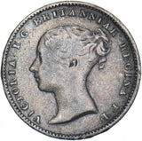 1861 Threepence - Victoria British Silver Coin