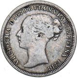 1867 Threepence - Victoria British Silver Coin