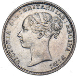 1883 Threepence - Victoria British Silver Coin - Nice