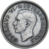 1943 Silver Threepence - George VI British Silver Coin - Very Nice
