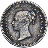 1843 Threehalfpence - Victoria British Silver Coin