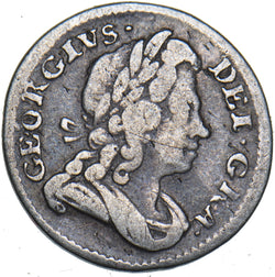 1727 Maundy Twopence - George I British Silver Coin - Nice