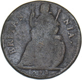 1674 Farthing - Charles II British Copper Coin