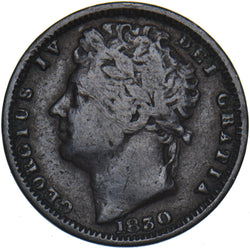 1830 Half Farthing - George IV British Copper Coin