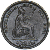 1837 Half Farthing - William IV British Copper Coin - Nice