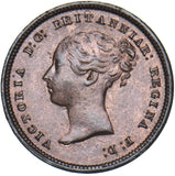 1852 Half Farthing - Victoria British Copper Coin - Superb