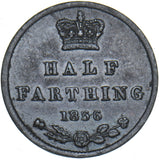 1856 Half Farthing - Victoria British Copper Coin - Nice