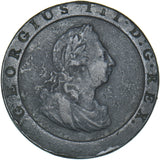 1797 Cartwheel Penny - George III British Copper Coin