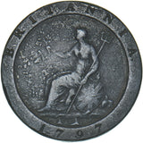 1797 Cartwheel Penny - George III British Copper Coin