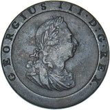 1797 Cartwheel Penny - George III British Copper Coin