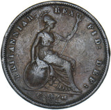 1831 Penny - William IV British Copper Coin