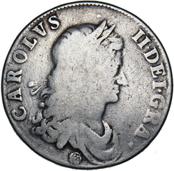 1662 Crown (Edge Dated) - Charles II British Silver Coin