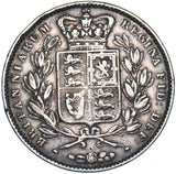1845 Crown - Victoria British Silver Coin - Nice