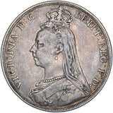 1889 Crown - Victoria British Silver Coin