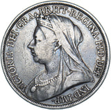 1893 LVI Crown (Davies 503E, Dies 1H) - Victoria British Silver Coin