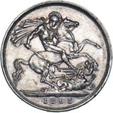 1893 LVI Crown (Davies 503, Dies 1B) - Victoria British Silver Coin - Nice