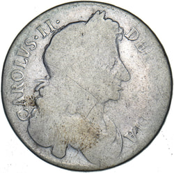 1683 Halfcrown - Charles II British Silver Coin