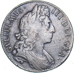 1696 Halfcrown (Ex-mount) - William III British Silver Coin